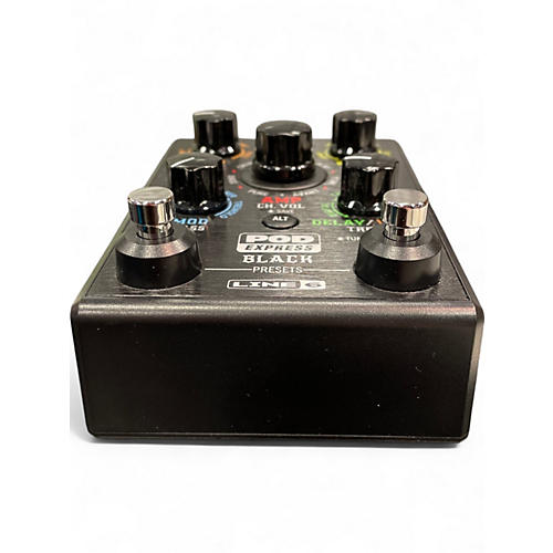 Used Line 6 POD EXPRESS BLACK Effect Processor