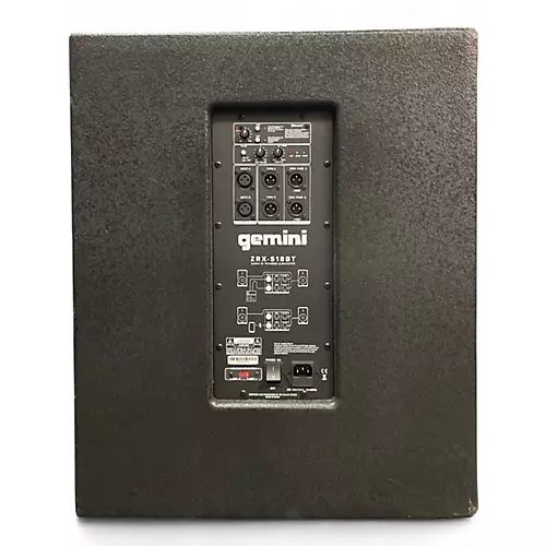Used Gemini ZRX-S18BT Powered Subwoofer