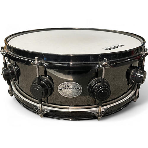 Used DW 14in METAL BLACK NICKEL Drum BLACK NICKEL 33