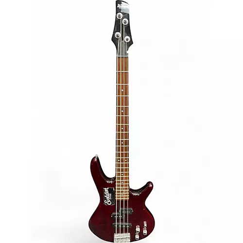 Used Ibanez GSR200 Red Electric Bass Guitar Red