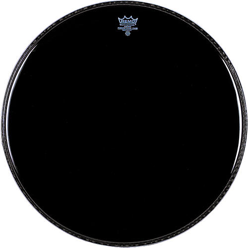 Remo Powerstroke 3 Ebony Resonant Bass Drum Head 18 in.