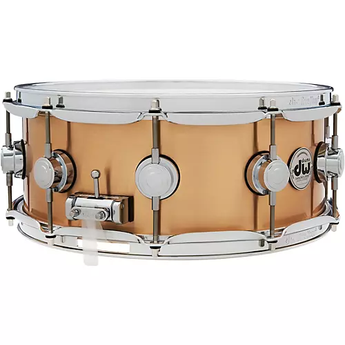 DW Collector's Series 3 mm Brushed Bronze Snare Drum 14 x 5.5 in.