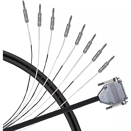 Livewire Advantage 8-Channel Snake D-sub to 1/4