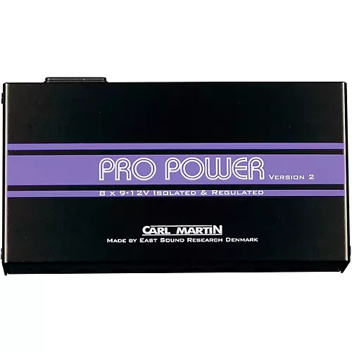 Carl Martin Pro Power V2 Pedal Power Supply Black