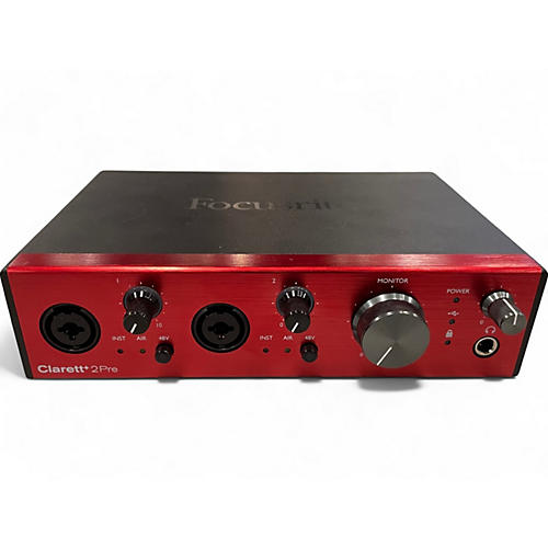 Used Focusrite Clarett+ 2Pre Audio Interface