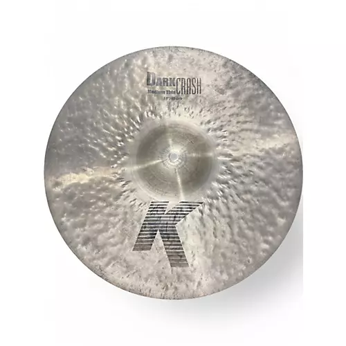 Used Zildjian 18in K Medium Dark Thin Crash Cymbal 38
