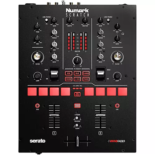 Numark Scratch 2-Channel DJ Mixer for Serato DJ Pro