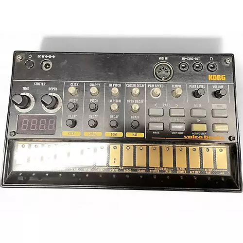 Used KORG volca beats Synthesizer