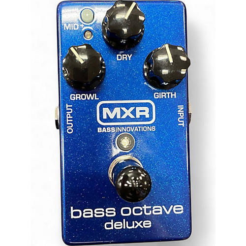 Used MXR M288 Bass Octave Deluxe Bass Effect Pedal