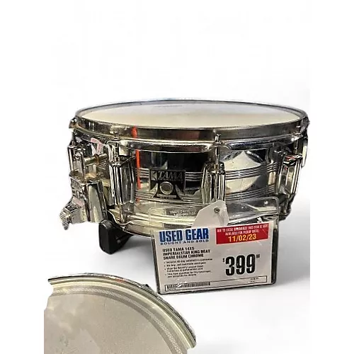 Used TAMA 14X5 Imperialstar King Beat Snare Chrome Drum Chrome 210