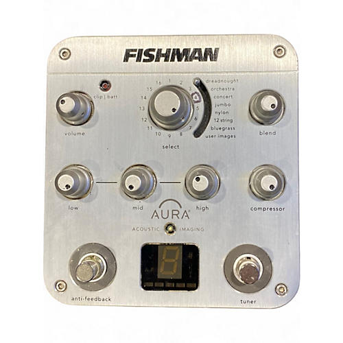 Used Fishman Aura Spectrum DI Imaging Guitar Preamp