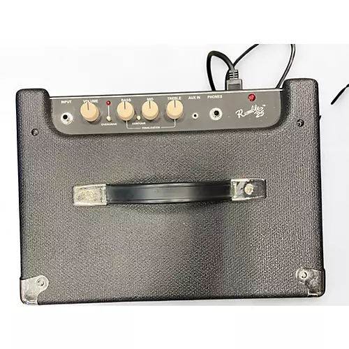 Used Fender Rumble 25 25W 1x10 Bass Combo Amp