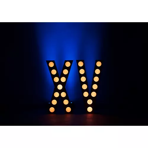 Eliminator Lighting Decor XV RGBW LED Letters