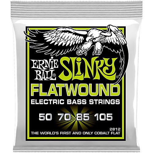 Ernie Ball 2812 Regular Slinky Flatwound Bass Strings