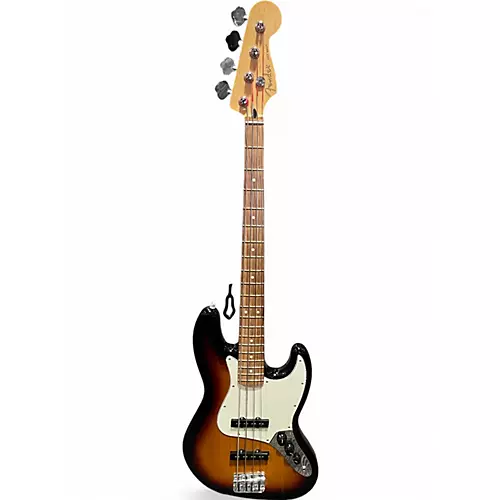 Used Fender Player Jazz Bass 2 Color Sunburst Electric Bass Guitar 2 Color Sunburst