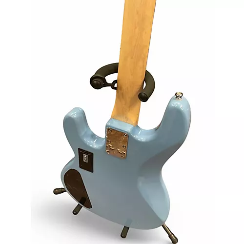 Used Sterling by Music Man RAY4 HH  Blue Electric Bass Guitar Blue