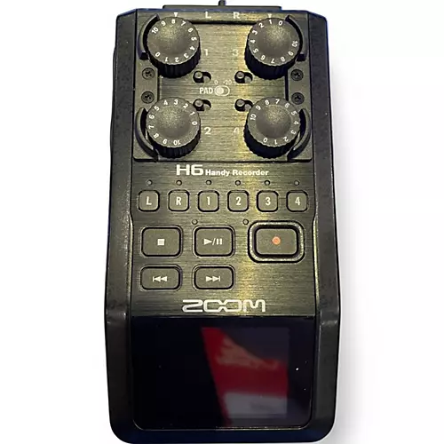 Used Zoom H6 MultiTrack Recorder