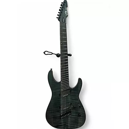 Used ESP LTD M1007MS BLACK Solid Body Electric Guitar BLACK