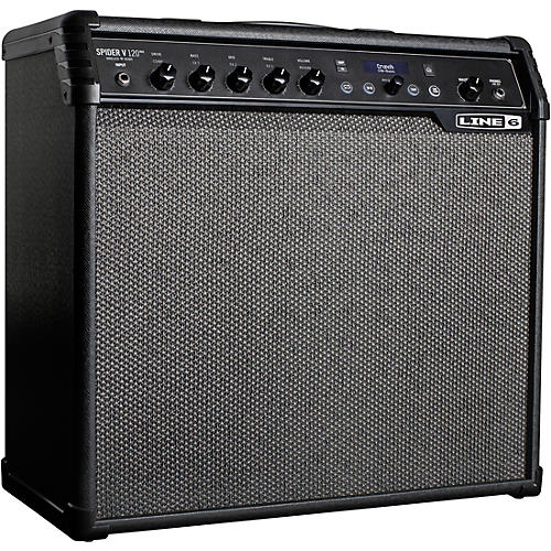 Line 6 Spider V 120 MKII 120W 1x12 Guitar Combo Amp Black