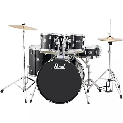 Pearl Roadshow 5-Piece New Fusion Drum Set Charcoal Metallic
