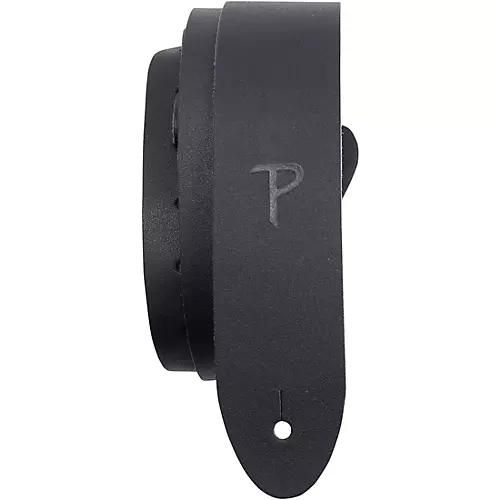 Perri's Basic Leather Guitar Strap Black 2 in.