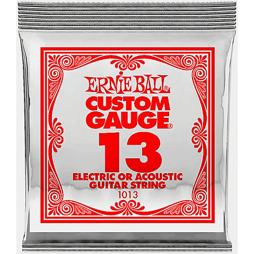 Ernie Ball ERNIE BALL 1013 .013GA SNGL ELEC STR