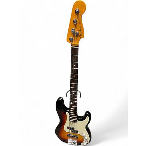 Used Fender ultra pj ultra burst Electric Bass Guitar ultra burst