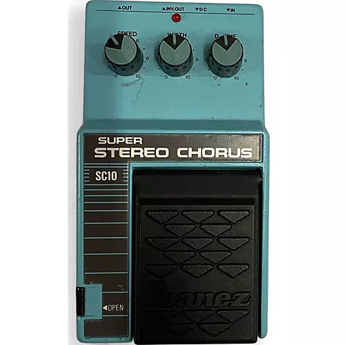 Used Ibanez SC10 Super Stereo Chorus Effect Pedal