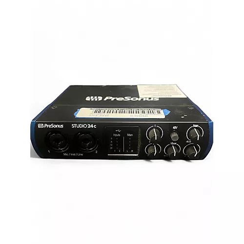 Used PreSonus STUDIO 24C Audio Interface