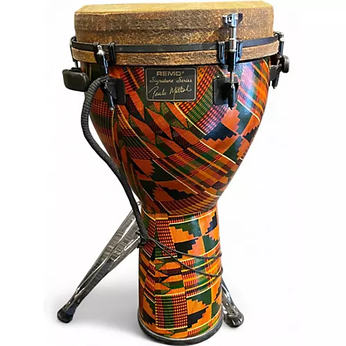 Used Remo Signature Series Paulo Mattiloli with Stand Djembe