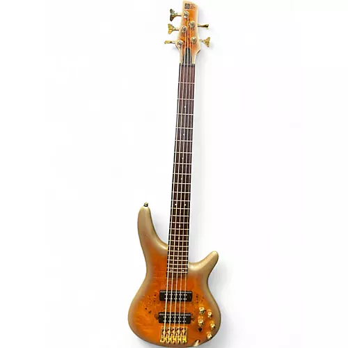 Used Ibanez SR405 5 String DUNE BURLE Electric Bass Guitar DUNE BURLE