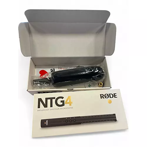 Used RODE NTG4 BROADCAST SHOTGUN MICROPHONE Condenser Microphone