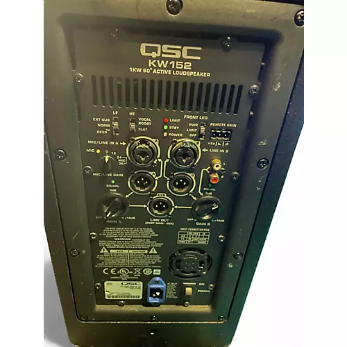 Used QSC KW152 15In 2-Way Powered Speaker