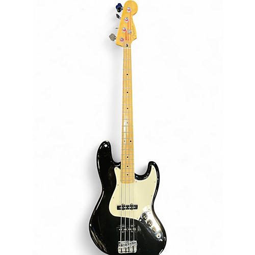 Used 2021 Fender Player Jazz Bass Black Electric Bass Guitar Black