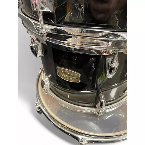 Used Yamaha 5 Piece Stage Custom Birch Black Drum Kit Birch Black