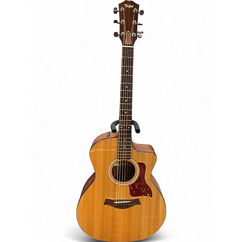 Used Taylor 114CE Natural Acoustic Electric Guitar Natural