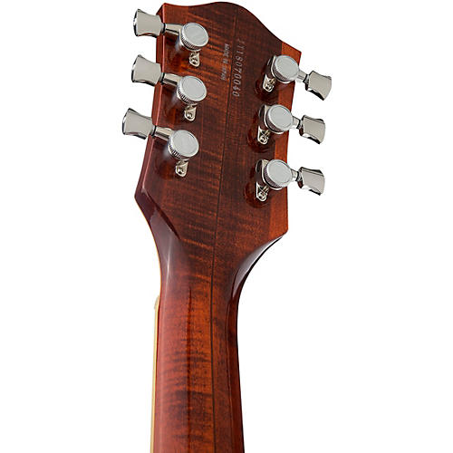 Gretsch Guitars G6659TFM Players Edition Broadkaster Jr. Center Block Bigsby Semi-Hollow Electric Guitar Bourbon Stain