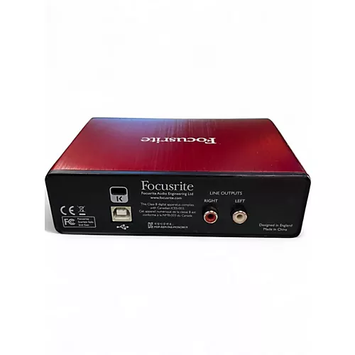 Used Focusrite Scarlett Solo Gen 2 Audio Interface