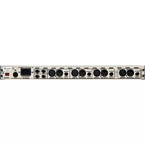 API 3124MV Discrete 4-Channel Mic/Line Preamp With Stereo Mixer
