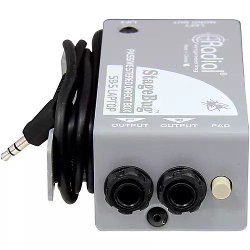 Radial Engineering StageBug SB-5 Stereo Laptop Direct Box