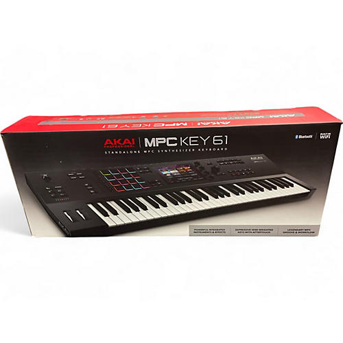 Used Akai Professional MPC Key 61 Keyboard Workstation