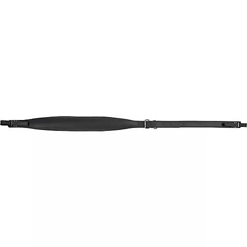 SofiaMari Leather Accordion Strap (Pair) Black