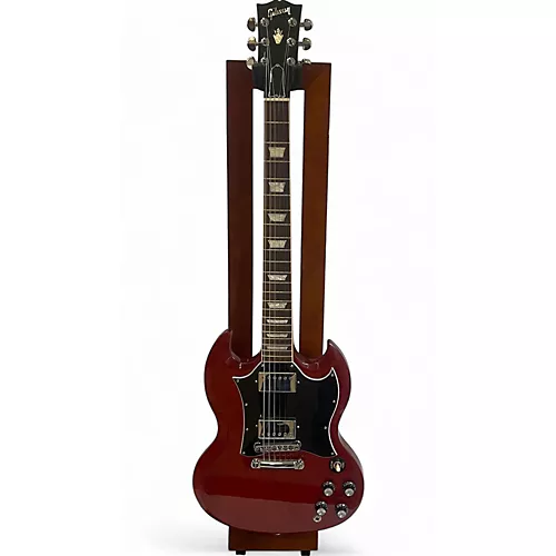Used Gibson SG Standard Trans Red Solid Body Electric Guitar Trans Red
