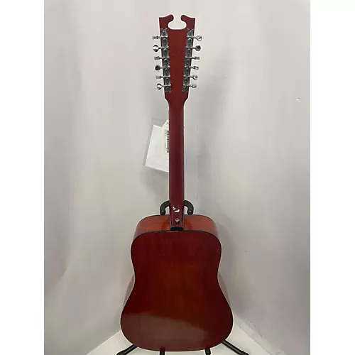 Vintage 1970s Harptone EN12 Natural 12 String Acoustic Guitar Natural