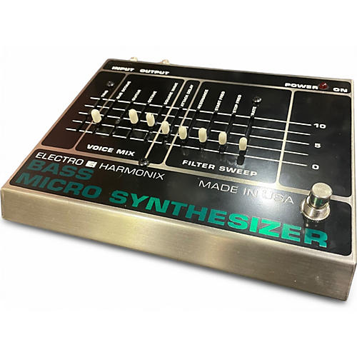 Used 2000 Electro-Harmonix Bass Micro Synth Bass Effect Pedal