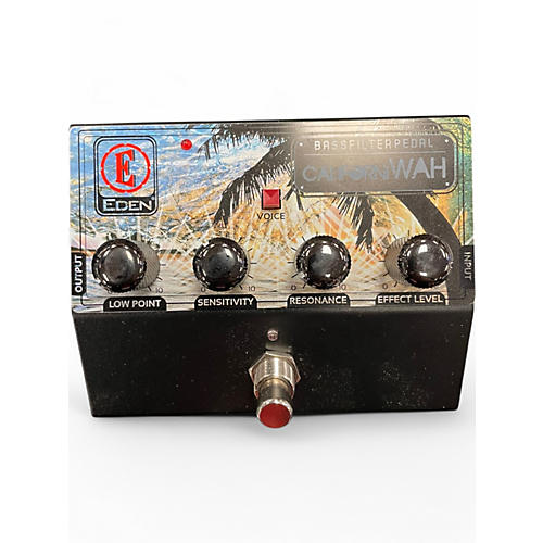 Used Eden CaliforniWAH Bass Filter Bass Effect Pedal
