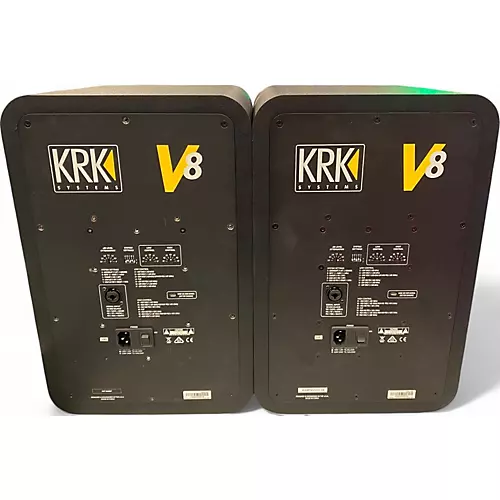 Used KRK V8 Series 4 Pair Powered Monitor