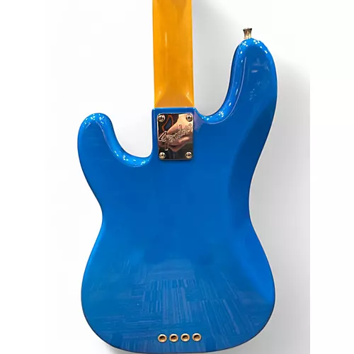 Vintage 1995 Fender Precision Bass Blue Electric Bass Guitar Blue