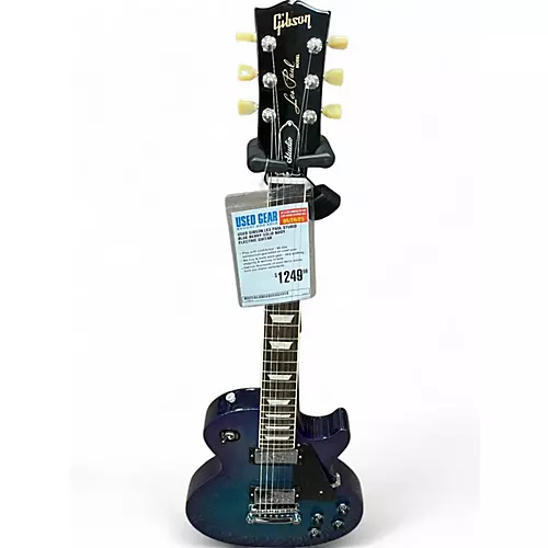 Used Gibson Les Paul Studio blue berry Solid Body Electric Guitar blue berry