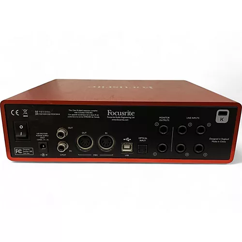 Used Focusrite Scarlett 18i8 Gen 2 Audio Interface